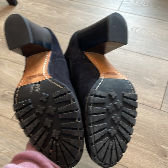 Coach Odelle Black Oiled Suede Bootie Size 9 - Picture 8 of 10